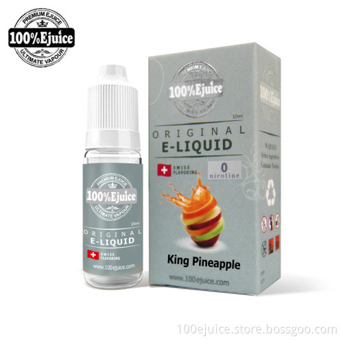 Top Quality Professional Manufacturer E Liquid with Kingpineapple Flavor (10ml 30ml)